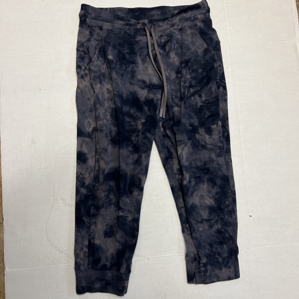 Lululemon Pants Womens 10 Ready to Rulu Jogger Diamond Dye Lunar Rock True Navy